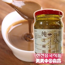 [천천중국식품] 참깨 100프로 순수 즈마쟝 순수 마쟝 290G 천수원 마쟝, 1개