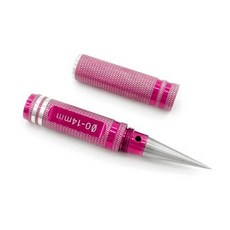 RC카 자동차 RC 원격 제어 모델 DIY 수정 유지 보수 도구 스틸 쉘 홀 오프너 티타늄 도금 하드 리머 드릴, 5) 분홍색, 1개