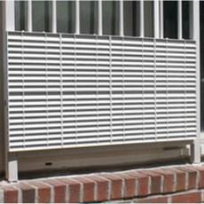 여고니야 방범블라인드 통풍 방범창 가리개, 4개, 화이트