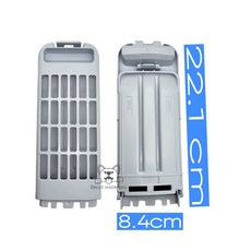 Panasonic 國際 洗衣機棉絮濾盒 NA-V190LMS NA-V190LT, 1個, 白色