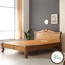 휴마루 6101Q 물푸레나무 퀸침대 온돌침대 보온침대 전기침대, 청맥반석_10만