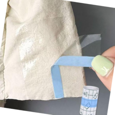 패딩패치 점퍼 오염방지 수선 스티커 패딩 테이프 1m M12997, 본상품