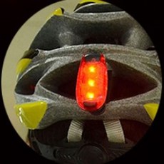 원하는곳에 붙이는 간편한 밝은 자전거 찍찍이 후미등