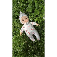 콩콩이옷 체리콕콕슈트+보넷 set 콩콩이인형옷 콩순이 똘똘이, 20개, 체리콕콕슈트