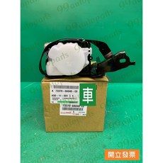 (汽車零件專家)豐田 CROSS 1.8 2020- 年 左後外 73370-0A040-C0 安全帶 安全帶總成 原廠, 1個