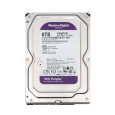 화인츠 WD Purple CCTV 보안용 HDD 하드디스크, WD64PURZ, 6TB
