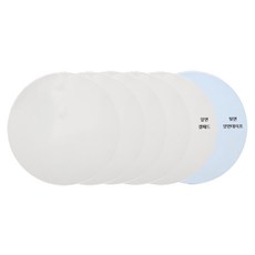 원형 겔패드흡착식 거치대 보조 흡착판 차량용 데시보드, 5개, 단면겔패드 투명 15cm