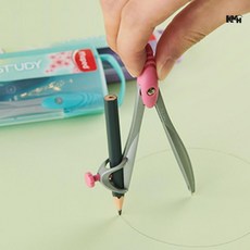 연필식 콤파스 중학생컴퍼스 제도용도구 원그리기도구
