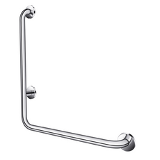 304不鏽鋼L型安全扶手 浴室防滑扶手 廁所扶手 無障礙扶手 50/60/70cm, 不鏽鋼, 1套