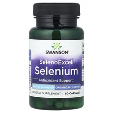 Swanson SelenoExcell® 셀레늄 200mcg 캡슐 60정, SwansonSelenoExcell셀레늄200mcg캡슐, 1개