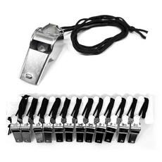 호루라기 목걸이 호신용 12개입 심판용 42437pc 1(pc), 호루라기 12개입