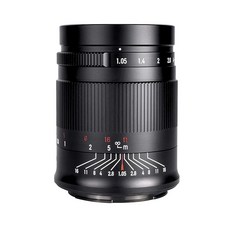 국내 칠공장 7Artisans 단초점 렌즈 50mm F1.05 니콘 Z 마운트 블랙 50105ZB, 상세페이지 참조