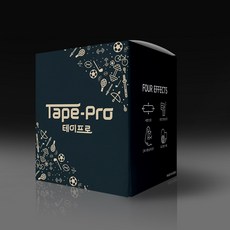 [고객감사 Sale] 테이프로 5cm & 7.5cm 프리미엄 스포츠테이프 - 손목/팔꿈치/어깨/무릎/발목 부상예방 & 운동능력 향상 스포츠테이핑, 블랙, 1EA