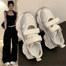ANYOU 여성 여름 샌들 운동화 스니커즈