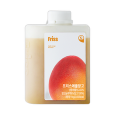 애플망고베이스 망고스무디 과일농축액, 1kg, 1개