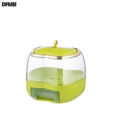 DFMEI 蘋果型米桶家用儲糧箱防蟲防潮大容量米缸大米廚房儲米收納盒, 1個, 參考詳情