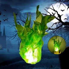 할로윈 장식 불꽃 공이 떠다니는 파티, 1개