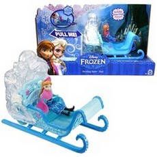 겨울왕국 마텔 미니돌 안나의 눈썰매 미니피규어, 1개