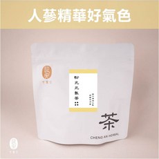 【証安中藥行】粉光元氣茶 人蔘茶包 精神補氣 漢方無咖啡因茶 一包10入, 1個