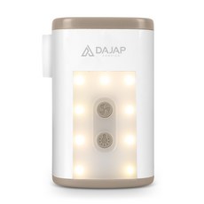 다잡 휴대용 캠핑 전동 에어 펌프 미니 무선 충전식 자충 매트 바람빼기 공기 주입기, 혼합색상, 1세트