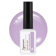 유키 시그니처 젤네일, 028호 라일락베일, 7g, 1개