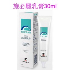 美納里尼施必麗乳膏30ml，舒緩止癢，溫和配方，皮膚護理, 1個