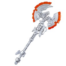 玩模坊 機械戰斧 15cm 塑膠材質 武器 模型 No.88657, 如圖, 1個