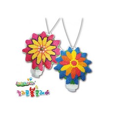 MB7 볼클레이 꽃 목걸이 1개입 풍선장난감