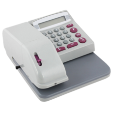 大鼎OA 支票機DT-555 數字國字兩用 凹凸防偽設計 支票打印機 含稅超商保固一年, 1個, DT-555支票機(加購墨輪/墨水各一), DT-555支票機+墨水+墨輪