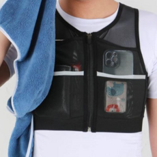 빛반사 안전 런닝 조끼 야간 메쉬 포켓 스포츠 베스트_WFFQKM7