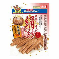 DoggyMan 多格漫 絹紗牛肉條 嚴選牛 無添加良品 100g, 1個, 牛肉條