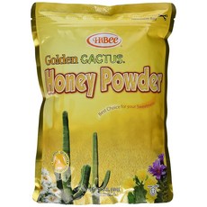[미국산 코셔인증]하이비 골든 선인장 꿀가루 HiBee-Golden Cactus Honey Powder, 454g, 1개