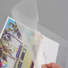 3보급창고 투명 파일홀더 12P 투명화일A4