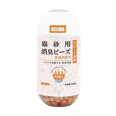 KOJIMA 貓砂除臭珠 植物配方 長效分解異味 適用多種貓砂 450ml, 1罐