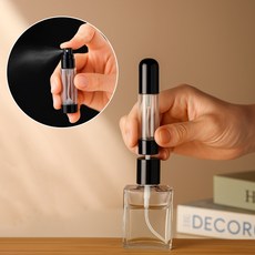 영바이브 펌핑식 향수 소분용기 향수 공병 5ml, 1개, 투명
