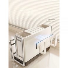 수저 살균기 식기 칼소독기 세트 자외선 그릇 수저살균기, 스테인리스스틸 칼꽂이+도마홀더 A