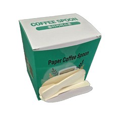현모양처 접이식 종이스푼 커피스틱 티스푼 시식스푼 한박스 1000개 C01, 1개, 1000개입
