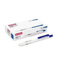 모리스 저스트클릭 네임펜 S, 청색, 12개