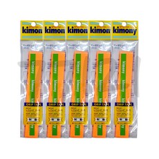 키모니 하이 소프트 레전드 오버그립 플라워 KGT137, 5개, Orange