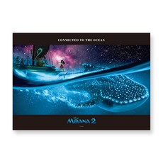 디즈니 모아나 2 A3 펄포스터 4-CONNECTED TO THE OCEAN, 아르누보, NSB8809914426898