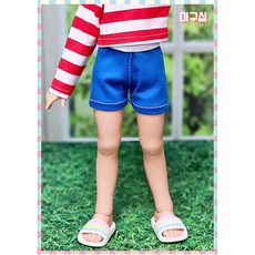 파올라레이나옷 32cm USD옷 26cm 도리스돌옷 30cm ( 파랑 반바지 ) bjd 구체관절 인형옷 <완제품>, 1개, 파올라레이나 32cm