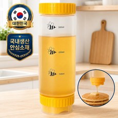 뮤니크 새지않는 국내생산 거꾸로 꿀통 소스통, 1개, 350ml