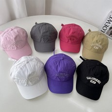지피키즈 유아동 CALIFORNIA 볼캡 키즈 레터링 자수 모자 남아 여아 공용 7컬러