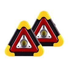 더쎈 휴대용 LED 안전 삼각대 2P, 2개