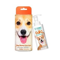 日初 Sunrise 附指套 50ml 狗狗潔牙凝膠 迪貝多 保養凝膠 犬齒舒緩, 1個, 120ml, 120ml