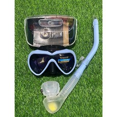 GULL VADER 抗UV 潛水面鏡 呼吸管組 STN Shell Blue 貝殼藍