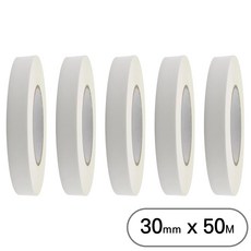 아트위브 대용량 종이 마스킹 테이프 아이보리 30mm (50M), 5개