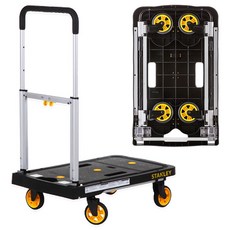 스탠리공식대리점 핸드 카트 수레 구르마 대차 끌차 접이식 핸드트럭 구루마 STST98021L, 1개