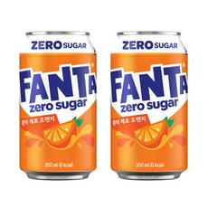 환타 제로 오렌지 350ml, 1개