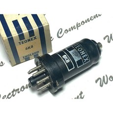 TEONEX 6K8 真空管 NOS NIB, 1個